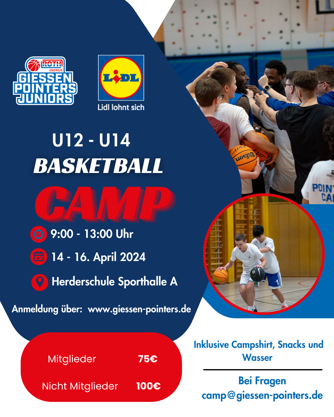 Camp U14-U18